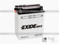 Аккумулятор EXIDE bike 12Ah EN165 о.п.(134x80x160) (EB12AL-A/YB12AL-A)