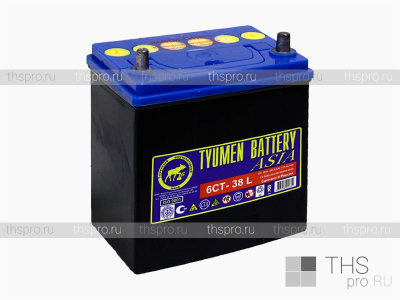 Аккумулятор TYUMEN Battery ASIA  38Ah EN350 п.п. (187х128х223) J+