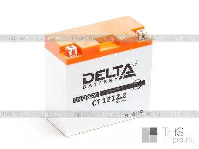 Аккумулятор DELTA  12Ah EN155 п.п. (151х71х146) CT 1212.2 (YT14B-BS)