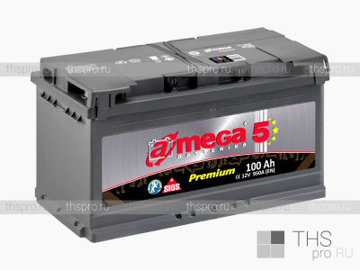 Аккумулятор A MEGA BATTERIES Premium 100Ah EN950 о.п. (352x175x190)