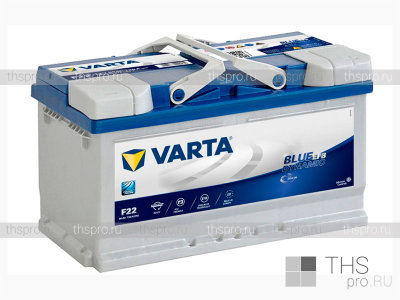 Аккумулятор Varta Blue Dynamic EFB  80Ah EN730 о.п.(315х175х190) (F22)