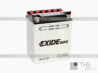 Аккумулятор EXIDE bike 14Ah EN145 о.п.(134x89x166) (EB14L-B2/YB14L-B2)