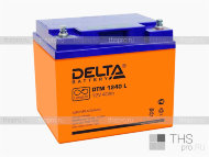 Аккумулятор DELTA  12V  40Ah (DTM 1240 L) (198х166х170)
