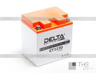 Аккумулятор DELTA  30Ah EN300 о.п. (168х126х175) СТ 1230 (YIX30L, YIX30L-BS, YB30L-B)