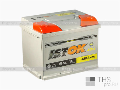Аккумулятор  ISTOK   60Ah EN450 о.п.(242х175х190)