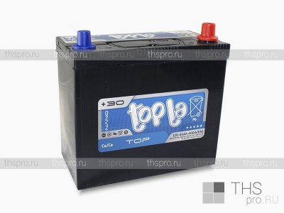 Аккумулятор TOPLA Top Sealed JIS  45Ah EN400 о.п.(237x134x226) (54523/84 SMF)