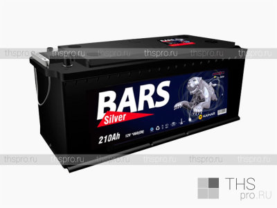 Аккумулятор BARS Silver 210Ah EN1300 о.п. (524х239х240) АПЗ (В13, КК)
