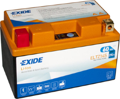 Аккумулятор EXIDE Li-Ion 60 (Wh)Ah EN290 п.п. (150x87x93) (ELTZ14S)