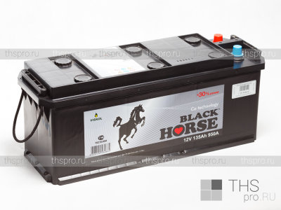 Аккумулятор Black Horse 135Ah 950EN о.п.(514х175х210) (В13 КК)