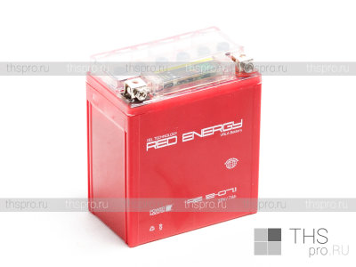 Аккумулятор RED ENERGY   7Ah EN110 о.п. (114х70х132) DS 1207.1 (YTX7L-BS)