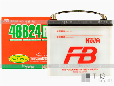 Аккумулятор FURUKAWA BATTERY FB Super Nova 46B24R 45Ah EN330 п.п.(236х126х227) J
