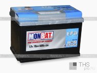 Аккумулятор MONBAT EFB  70Ah EN680 о.п. (278х175х190) (GM67L3XO_1)