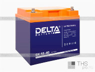 Аккумулятор DELTA  12V  40Ah (GX 12-40) (197х165х170)