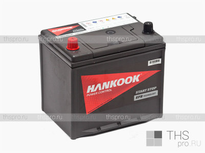Аккумулятор HANKOOK Start-Stop  65Ah EN670 п.п.(228х180х220) (90D23R)