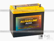 Аккумулятор ALPHALINE AGM 45Ah 370A (EN) п.п.(234x127x220) AXB24R