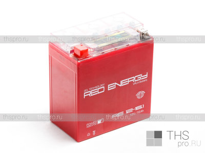 Аккумулятор RED ENERGY  16Ah EN240п. (151х88х164) RE 1216.1 (YTX16-BS,    YB16B-A)