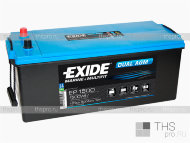 Аккумулятор EXIDE MARINE & LEASURE range Dual AGM 180 Ah EN900 п.п.(513х223х223) (EP1500)