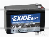 Аккумулятор EXIDE bike  7Ah EN85 п.п.(150x65x100) (AGM12-7F)