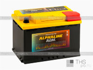 Аккумулятор ALPHALINE AGM 70Ah 760A (EN) о.п.(278x175x190) 570760 