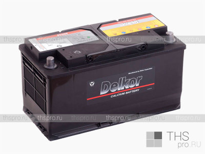 Аккумулятор DELKOR 100AhEN800 о.п. (352x174x188)  (60044)
