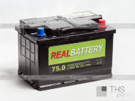 Аккумулятор REALBATTERY  75Ah EN680 о.п. (277х175х190)
