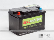 Аккумулятор REALBATTERY  75Ah EN680 п.п. (277х175х190)