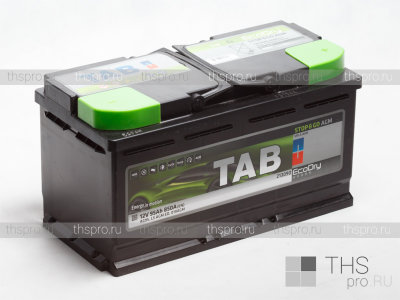 Аккумулятор TAB AGM EcoDry  95Ah EN850 о.п. (353х175х190) L5 AGM ED