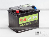 Аккумулятор REALBATTERY  55Ah EN460 п.п. (242х175х190)