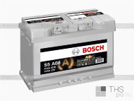 Аккумулятор BOSCH S5 A08 AGM 70Ah 760A (EN) о.п.(278х175х190) 570 901 076