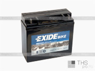 Аккумулятор EXIDE bike 18Ah EN250 о.п.(181x77x167) (AGM12-18)