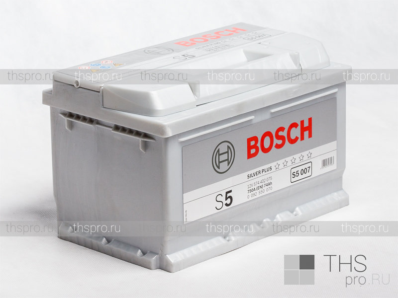 Bosch S5 007 74Ah Autobatterie 574 402 075