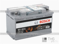 Аккумулятор BOSCH S5 A11 AGM 80Ah 800A (EN) о.п.(315х175х190) 580 901 080