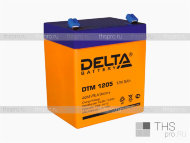 Аккумулятор DELTA  12V   5Ah (DTM 1205) (90х70х107)