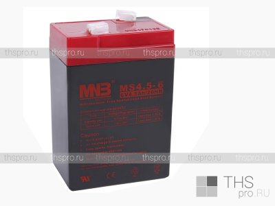 Аккумулятор MNB 6V 4,5Ah (MS4.5-6) (70x47x100)