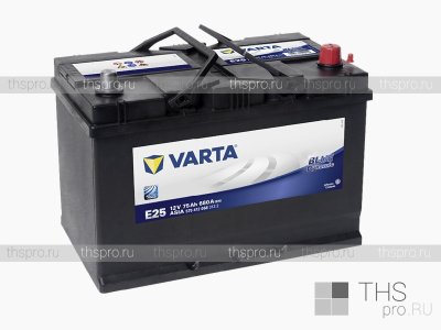 Аккумулятор Varta Blue Dynamic JIS 75Ah EN680 о.п.(261х175х220) (E25)