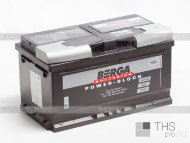 Аккумулятор  BERGA  80Ah EN740 о.п.(315х175х175) (PB-№4)