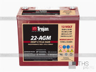 Аккумулятор TROJAN 22-AGM 12V (5/43,3Ah; 20/50Ah; 100/52Ah) (228х139х204) (BCI 22)