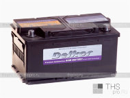 Аккумулятор DELKOR  80Ah EN900 о.п. (353x175x190)  AGM (595901090)