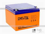 Аккумулятор DELTA  12V  26Ah (DTM 1226) (166х175х125)
