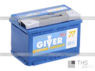 Аккумулятор GIVER ENERGY 77Ah EN750 о.п.(276х175х190)