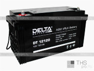 Аккумулятор DELTA  12V 120Ah (DT 12120) (410х176х224)