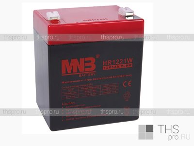 Аккумулятор MNB 12V 5,2Ah (HR1221W) (90x70x101)