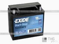 Аккумулятор EXIDE START-STOP AUXILIARY AGM 15Ah EN200 п.п.(150х90х145) (EK151)