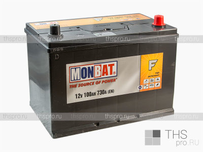 Аккумулятор MONBAT F (Formula) JIS 100Ah EN730 о.п. (304х173х220) (G78J0X0_1) (борт)
