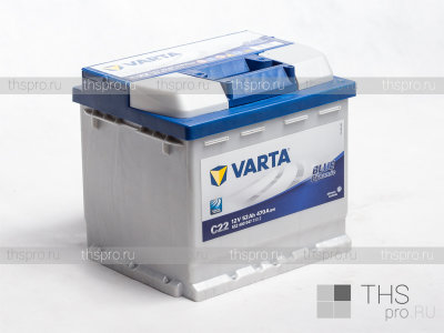 Аккумулятор Varta Blue Dynamic 52Ah EN470 о.п.(207х175х190) (C22)