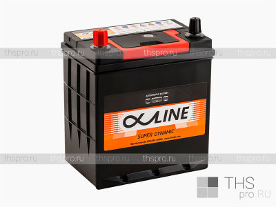 Аккумулятор ALPHALINE Super Dynamic 44Ah EN400 п.п.(187x127x220) 46B19R
