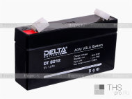 Аккумулятор DELTA   6V  1,2Ah (DT 6012) (97х24х58)