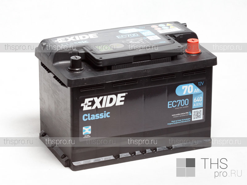 Аккумулятор Exide Premium EA640 — Skoda Octavia A7 Mk3, 1,8 л, 2013 года, расходники