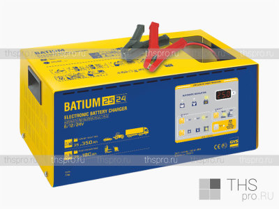 Зарядное устройство BATIUM 25-24 (Восстановление АКБ+зарядка),6/12/24В, 37А, 1150Вт, (АКБ 35-350Аh) GYS