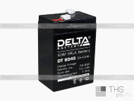 Аккумулятор DELTA  6V 4,5Ah (DT 6045) (70х47х107)